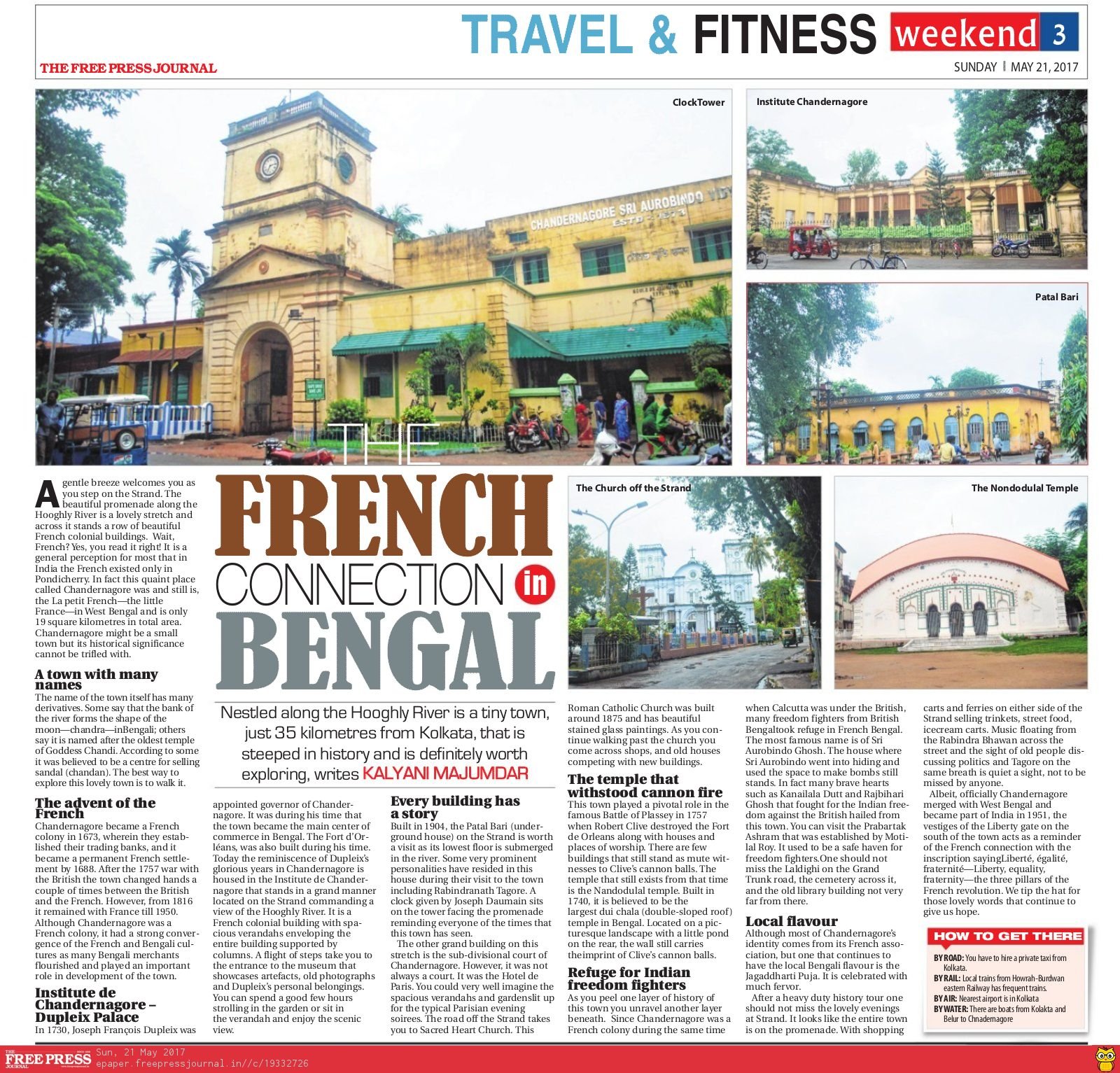 Feature: Chandernagore, Free Press Journal
